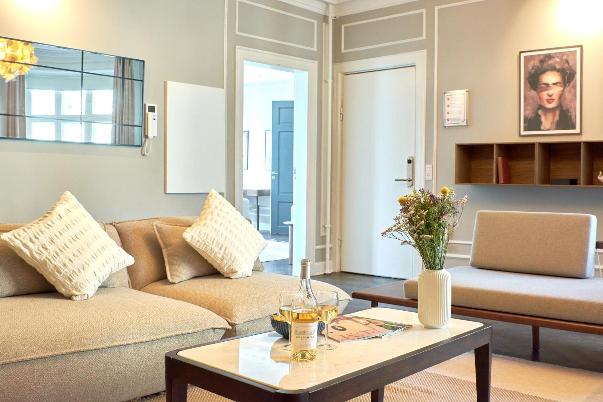 Large 4 Bedroom With Balcony & Bathtub In Cph City Köpenhamn Exteriör bild